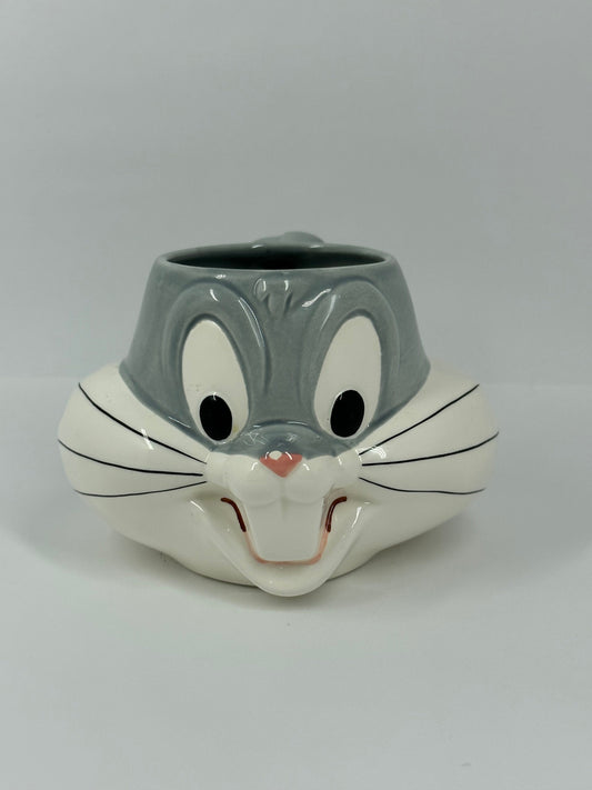 Vintage Ceramic Looney Tunes Bugs Bunny Mug by Warner Brothers.