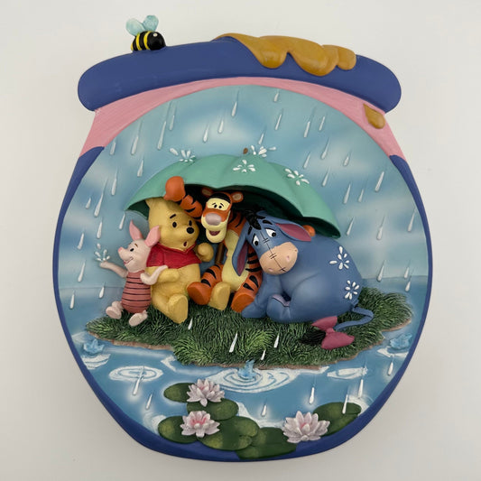 Vintage Plate of Winnie the Pooh 3D by Bradford Exchange Wall Decor