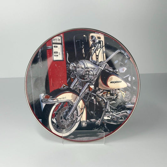 Vintage Plate of Harley-Davidson Heritage Softail Classic Limited Edition by The Franklin Mint Heirloom