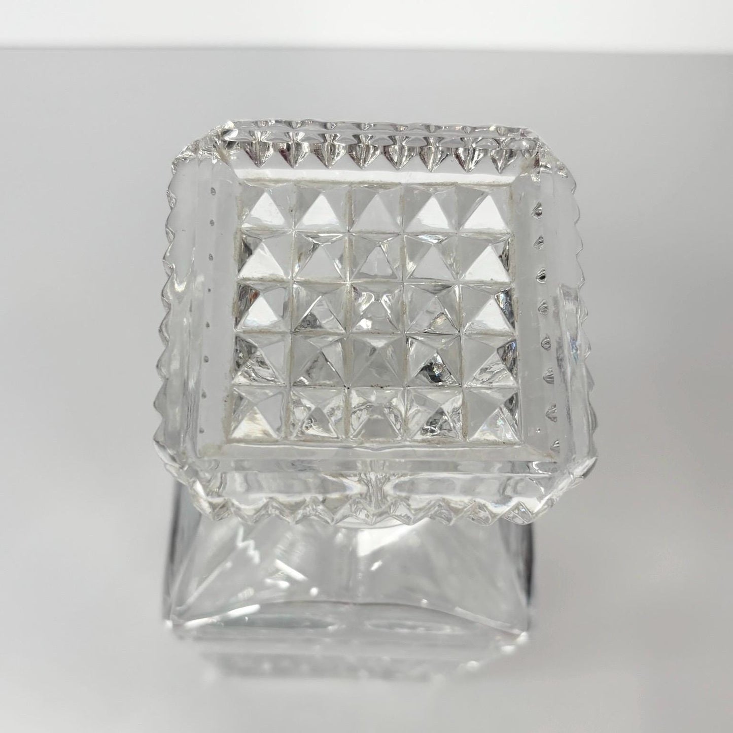 Vintage Decanter Crystal Style  in a Waterford Lismore Pattern